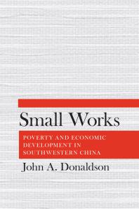 Small Works Poverty And Economic Development In Southwestern China 1st Edition John A Donaldson