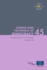 Participation Of Minorities In Public Life Council Of Europe
