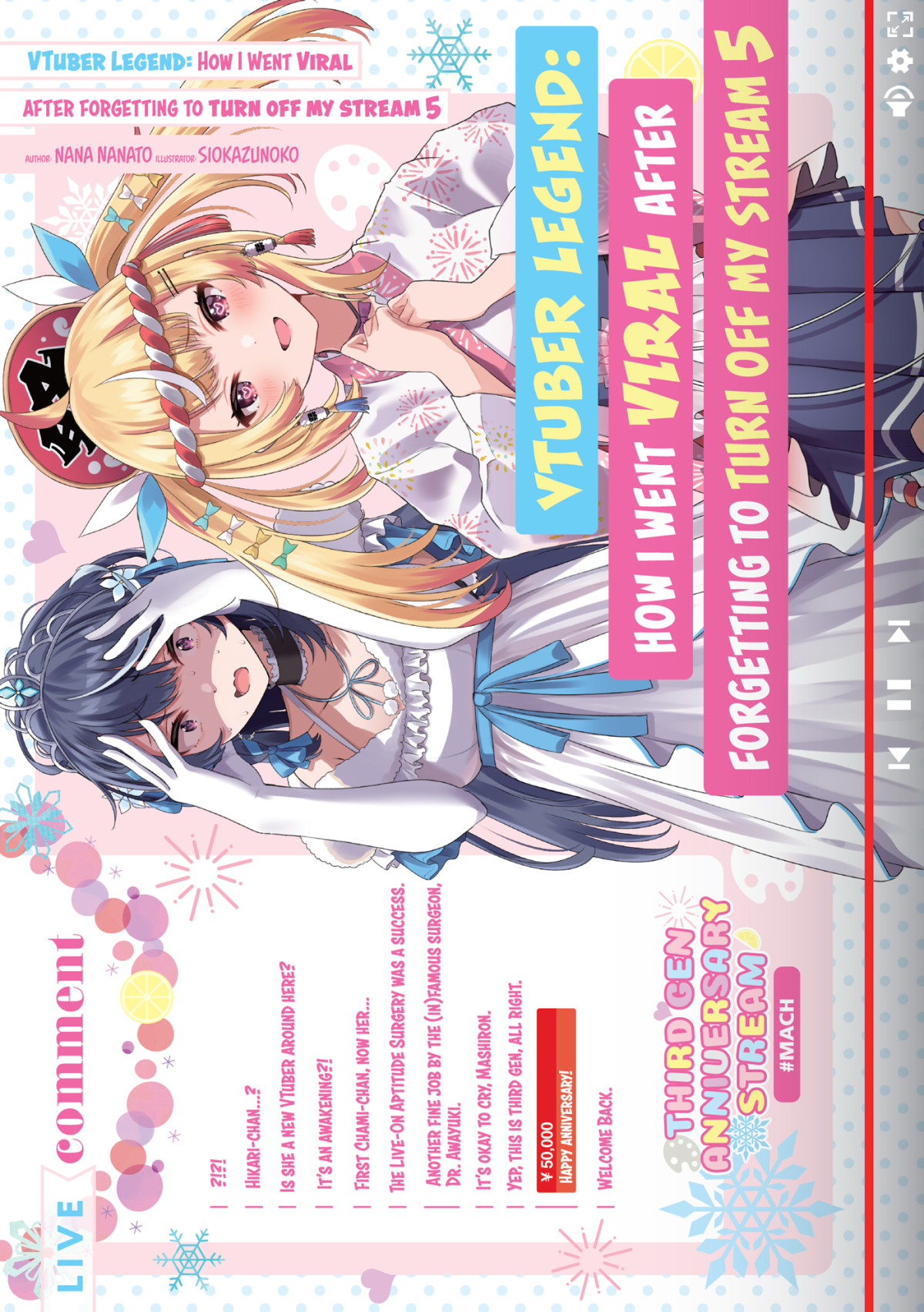 Vtuber Legend How I Went Viral After Forgetting To Turn Off My Stream Volume 5 Nana Nanato