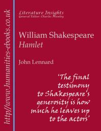 William Shakespeare Hamlet John Lennard C W R D Moseley