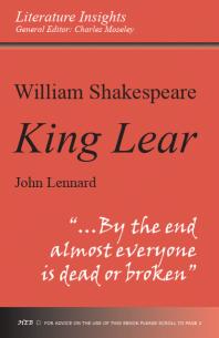 William Shakespeare King Lear John Lennard