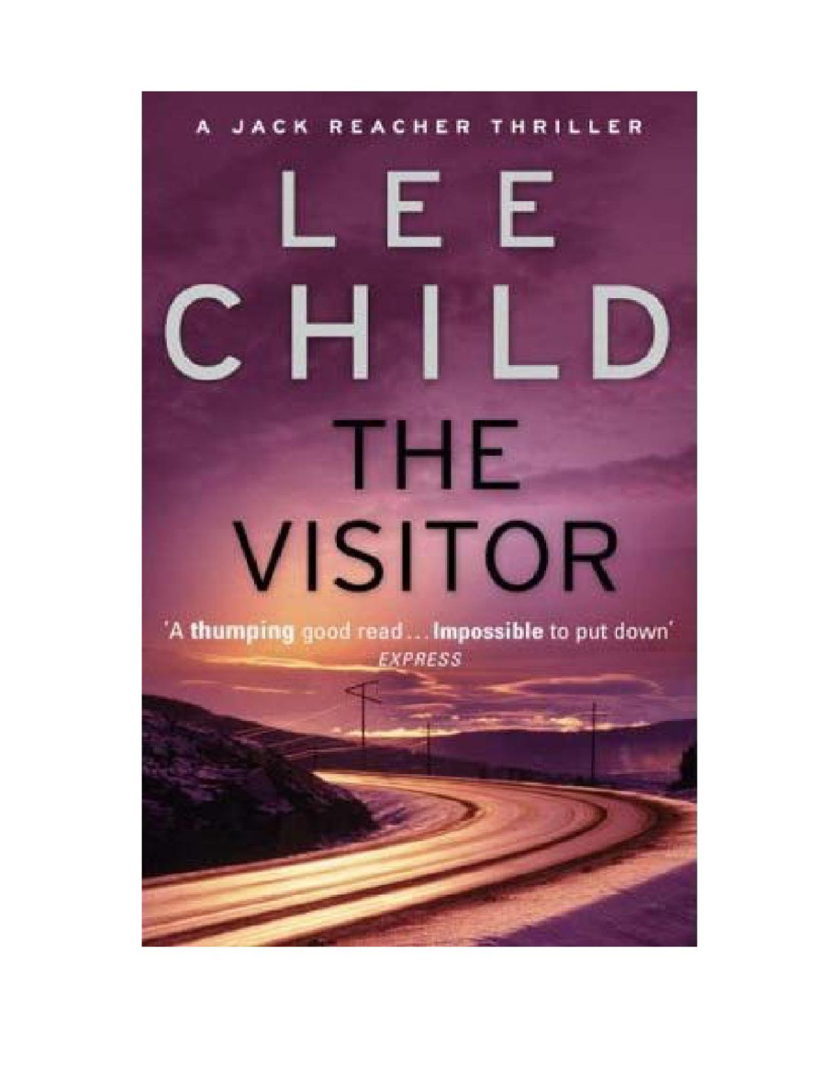 The Visitor Lee Child