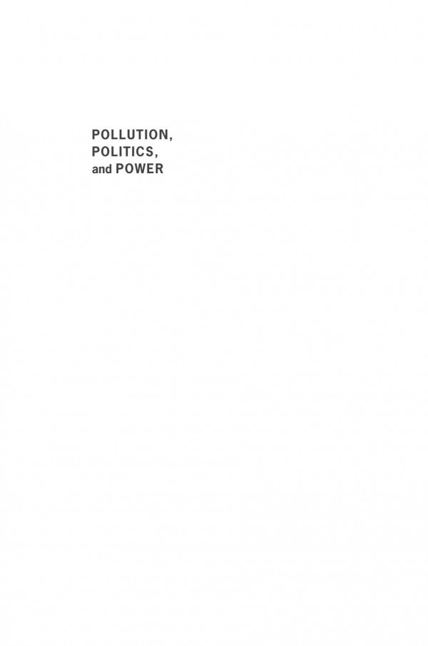 Pollution Politics And Power The Struggle For Sustainable Electricity Thomas O Mcgarity