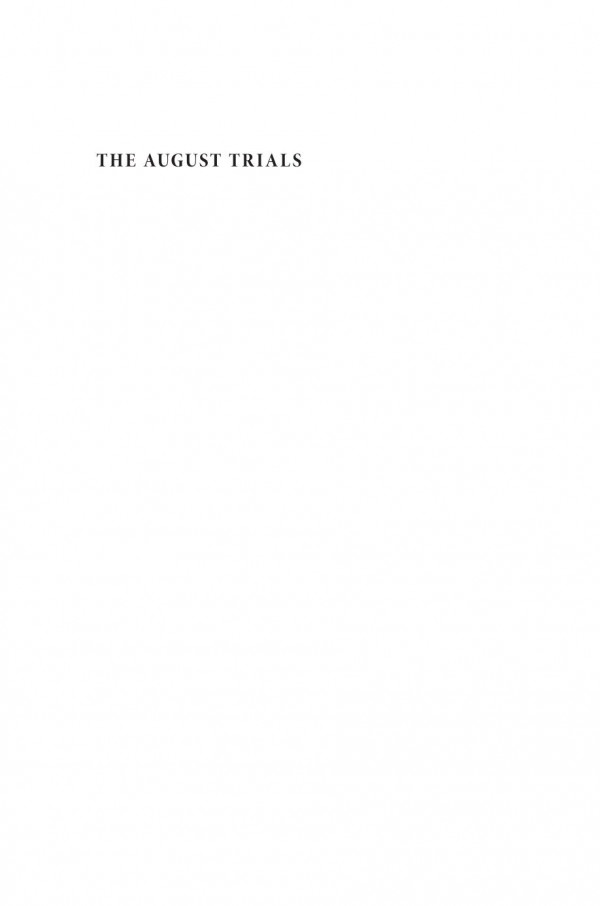 The August Trials The Holocaust And Postwar Justice In Poland Andrew Kornbluth