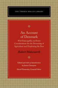 An Account Of Denmark 1st Edition Robert Molesworth Justin Champion