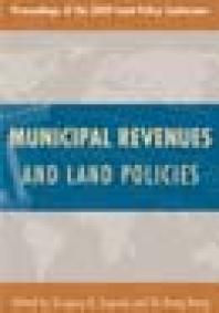 Municipal Revenues And Land Policies 1st Edition Gregory K Ingram Yuhung Hong Lincoln Institute Of Land Policy Staff