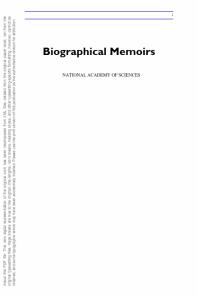 Biographical Memoirs Volume 79 1st Edition National Academy Of Sciences National Academy Of Sciences