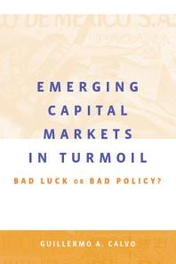 Emerging Capital Markets In Turmoil Bad Luck Or Bad Policy 1st Edition Guillermo A Calvo