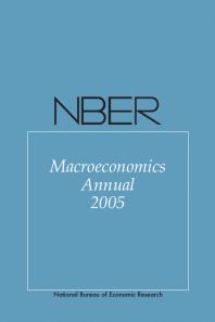 Nber Macroeconomics Annual 2005 1st Edition Mark Gertler Kenneth Rogoff