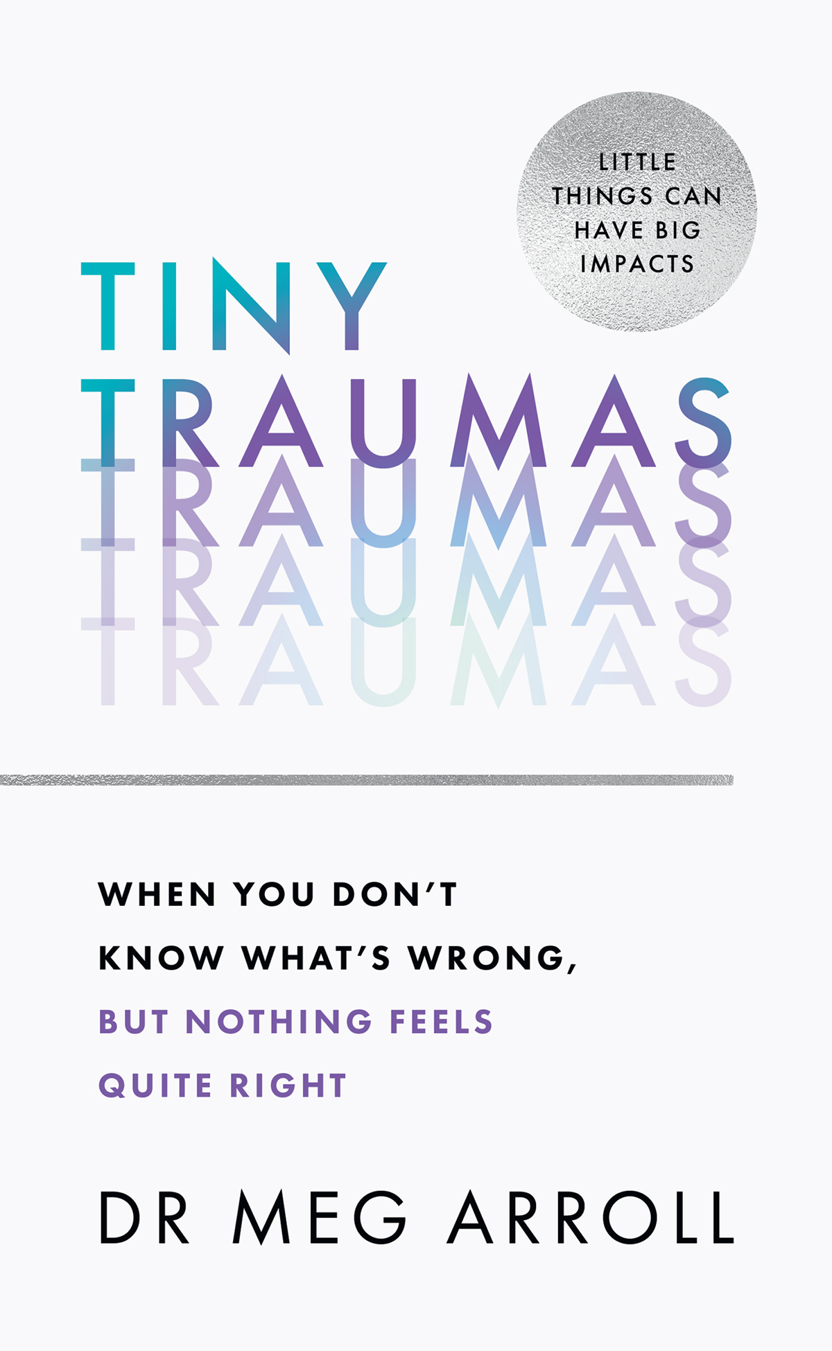 Tiny Traumas When You Dont Know Whats Wrong But Nothing Feels Quite Right Dr Meg Arroll
