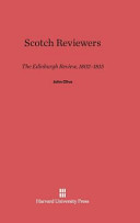 Scotch Reviewers The Edinburgh Review 18021815 John Clive