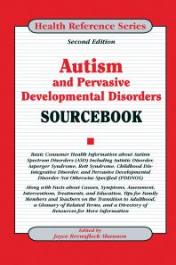 Autism And Pervasive Developmental Disorders Sourcebook 2nd Edition Joyce Brennfleck Shannon