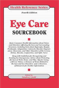 Eye Care Sourcebook 4th Edition Sandra J Judd Sandra J Judd