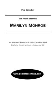 Marilyn Monroe Paul Donnelley