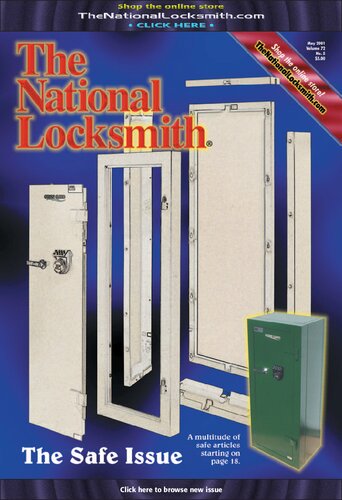 The National Locksmith Volume 72 Number 5 5th Edition The National Locksmith