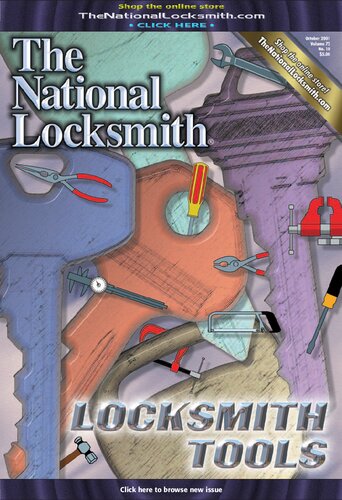 The National Locksmith Volume 72 Number 10 10th Edition The National Locksmith