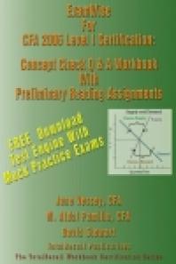 Examwise For Cfa 2006 Level I Certification The Candidates Question And Answer Workbook To Chartered Financial Analyst 2006 Leveli 1st Edition Jane Vessey M Afdal Pamilih