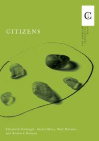 Citizens 1st Edition Elisabeth Gidengil Andre Blais Neil Nevitte Richard Nadeau