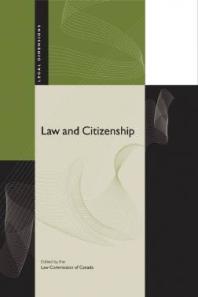 Law And Citizenship 1st Edition Law Commission Of Canada