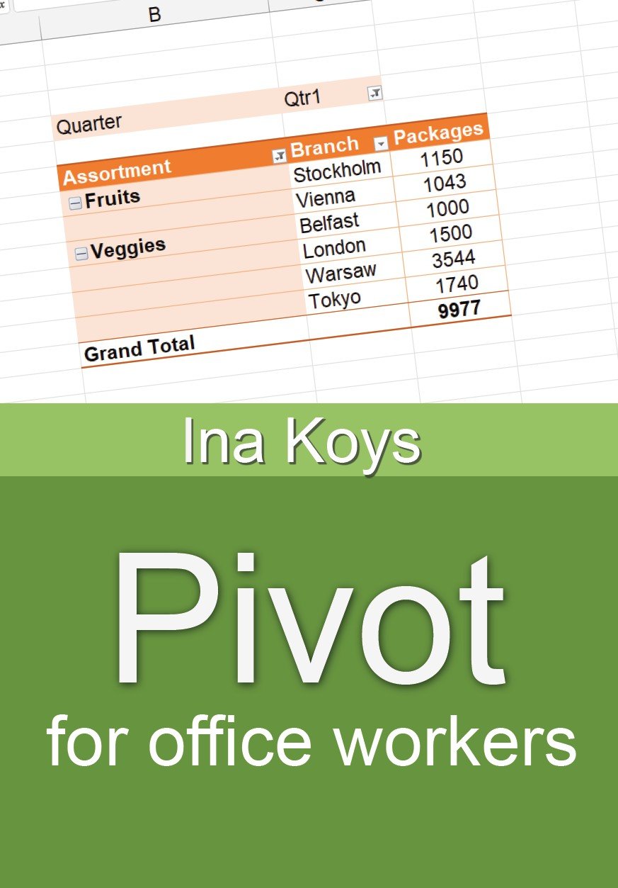 Pivot For Office Workers Using Excel 365 And 2021 Short Spicy Ina Koys