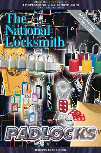 The National Locksmith Volume 73 Number 1 1st Edition The National Locksmith