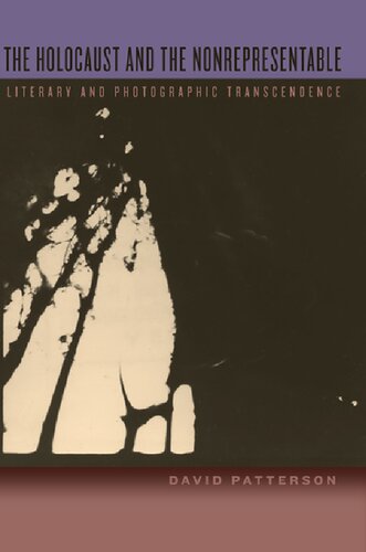 The Holocaust And The Nonrepresentable Literary And Photographic Transcendence David Patterson