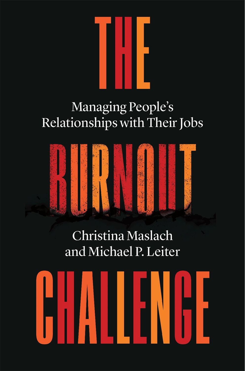 The Burnout Challenge Christina Maslach Michael P Leiter
