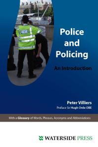 Police And Policing An Introduction 1st Edition Peter Villiers