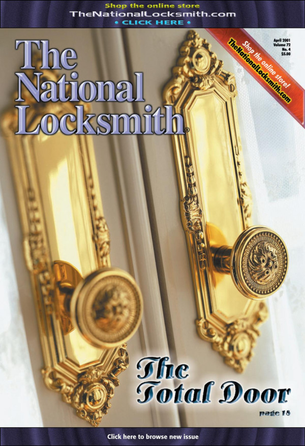 The National Locksmith Volume 72 Number 4 4th Edition The National Locksmith