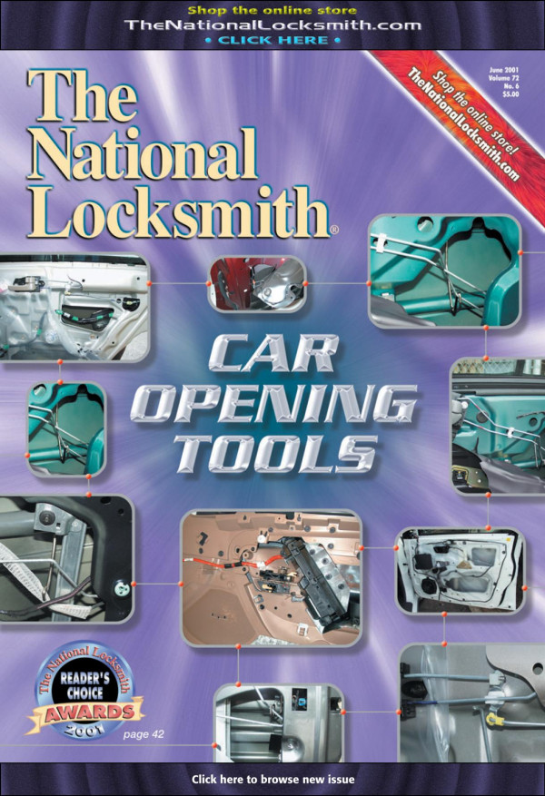 The National Locksmith Volume 72 Number 6 6th Edition The National Locksmith