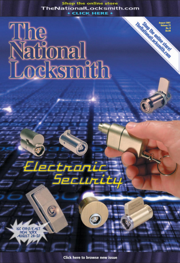The National Locksmith Volume 72 Number 8 8th Edition The National Locksmith