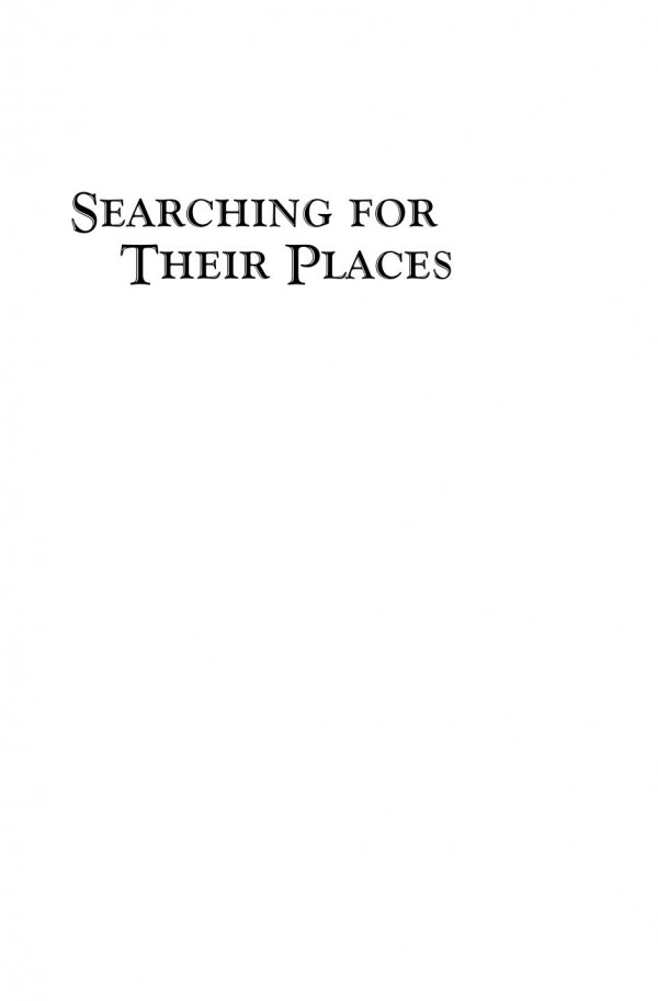Searching For Their Places Women In The South Across Four Centuries 1st Edition Thomas H Appleton Angela Boswell