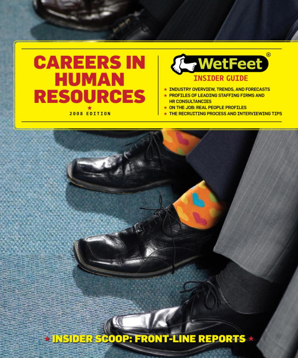 Careers In Human Resources Wetfeet