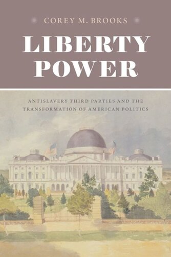 Liberty Power Antislavery Third Parties And The Transformation Of American Politics Corey M Brooks