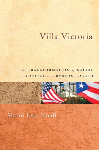 Villa Victoria The Transformation Of Social Capital In A Boston Barrio Mario Luis Small