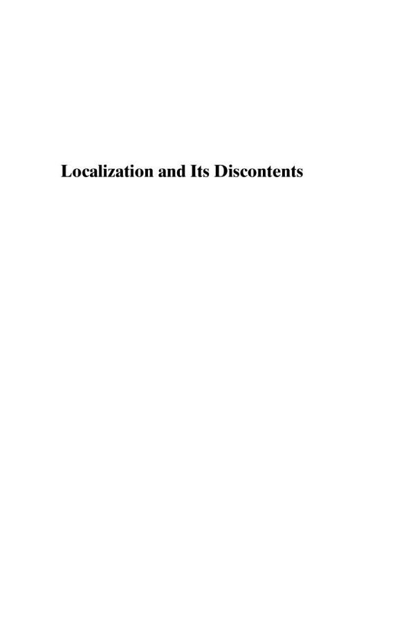 Localization And Its Discontents A Genealogy Of Psychoanalysis And The Neuro Disciplines Katja Guenther