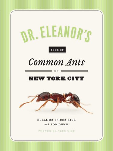 Dr Eleanors Book Of Common Ants Of New York City Eleanor Spicer Rice Alex Wild Rob Dunn