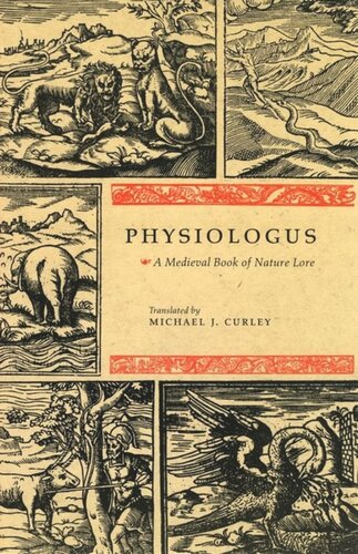 Physiologus A Medieval Book Of Nature Lore Michael J Curley Michael J Curley