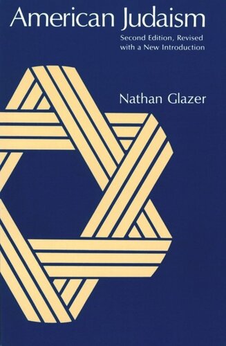 American Judaism Nathan Glazer