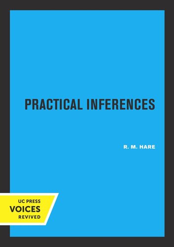 Practical Inferences Reprint 2019 Rm Hare
