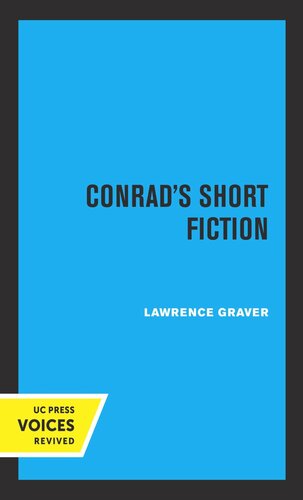 Conrads Short Fiction Reprint 2019 Lawrence Graver