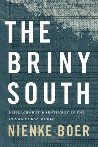 The Briny South Displacement And Sentiment In The Indian Ocean World Nienke Boer