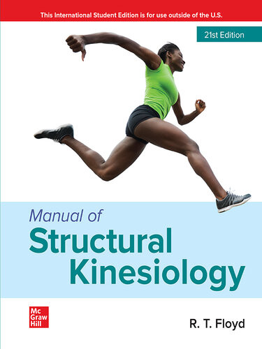 Manual Of Structural Kinesiology 21st R T Floyd Clem Thompson