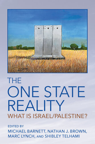 The One State Reality What Is Israelpalestine Michael N Barnett Nathan J Brown Marc Lynch Shibley Telhami