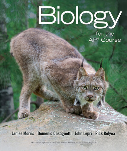 Biology For The Ap Course James Morris Domenic Castignetti John Lepri Rick Relyea