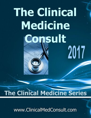 The Clinical Medicine Consult 2018 The Clinical Medicine Series Book 1 18th Edition C G Weber Md