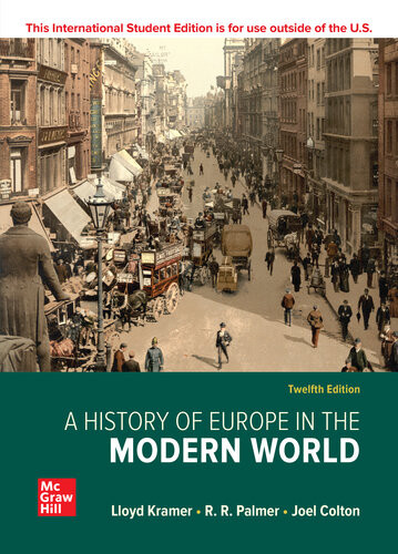 A History Of Europe In The Modern World 12th International Student Edition R R Palmer