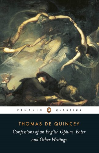 Confessions Of An English Opium Eater Thomas De Quincey Barry Milligan