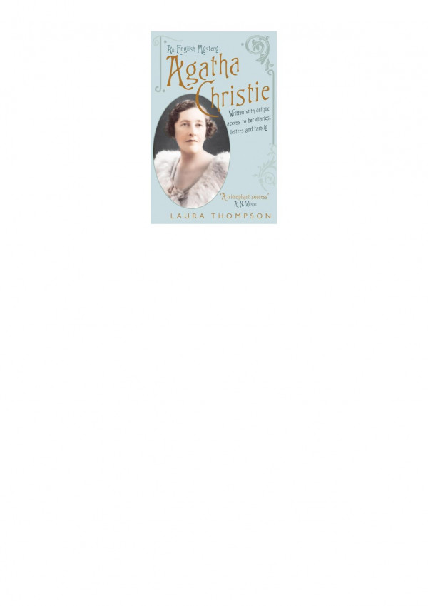 Agatha Christie Laura Thompson