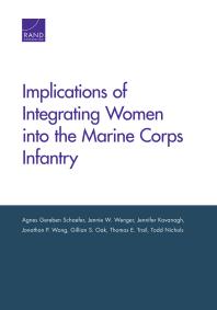 Implications Of Integrating Women Into The Marine Corps Infantry 1st Edition Agnes Gereben Schaefer Jennie W Wenger Jennifer Kavanagh Todd Nichols Gillian S Oak Thomas E Trail Jonathan P Wong